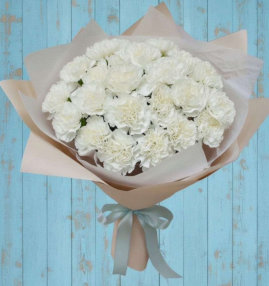 Букет цветов из: Гвоздики в Бабаево