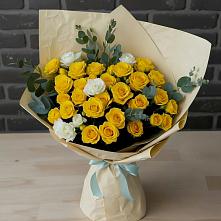 Букет цветов из:  Розы в Бабаево