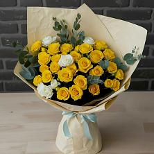 Букет цветов из:  Розы в Бабаево