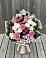 Букет цветов из: Альстромерии, Гвоздики, Розы и Хризантемы в Бабаево