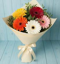 Букет цветов из:  Герберы в Бабаево