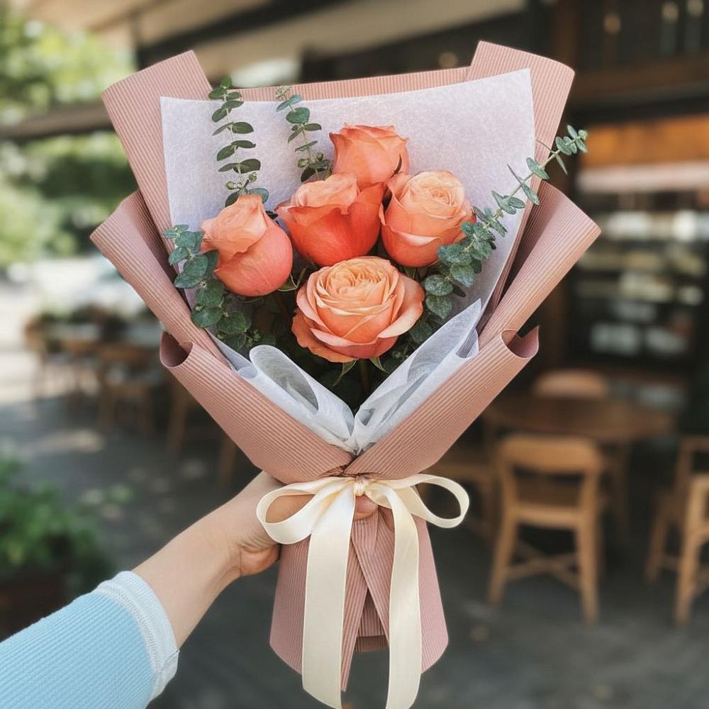 Букет цветов из: Розы в Бабаево