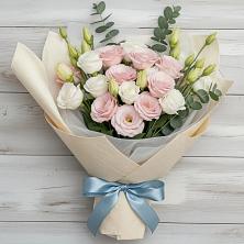 Букет цветов из:  Лизиантусы в Бабаево