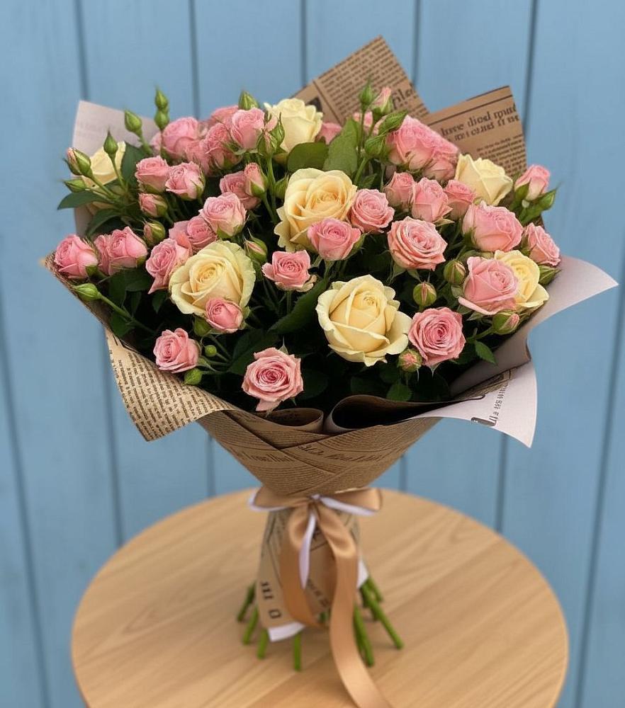 Букет цветов из: Розы в Бабаево