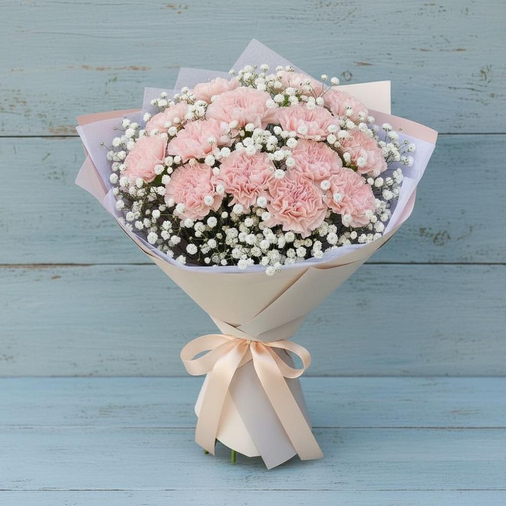 Букет цветов из: Гвоздики в Бабаево