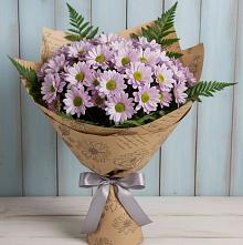 Букет цветов из:  Хризантемы #REPLACE_PRED# Бабаево