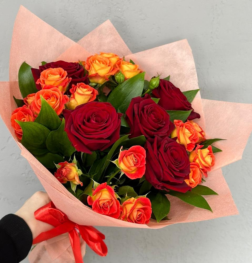 Букет Любовь и восторг в Бабаево