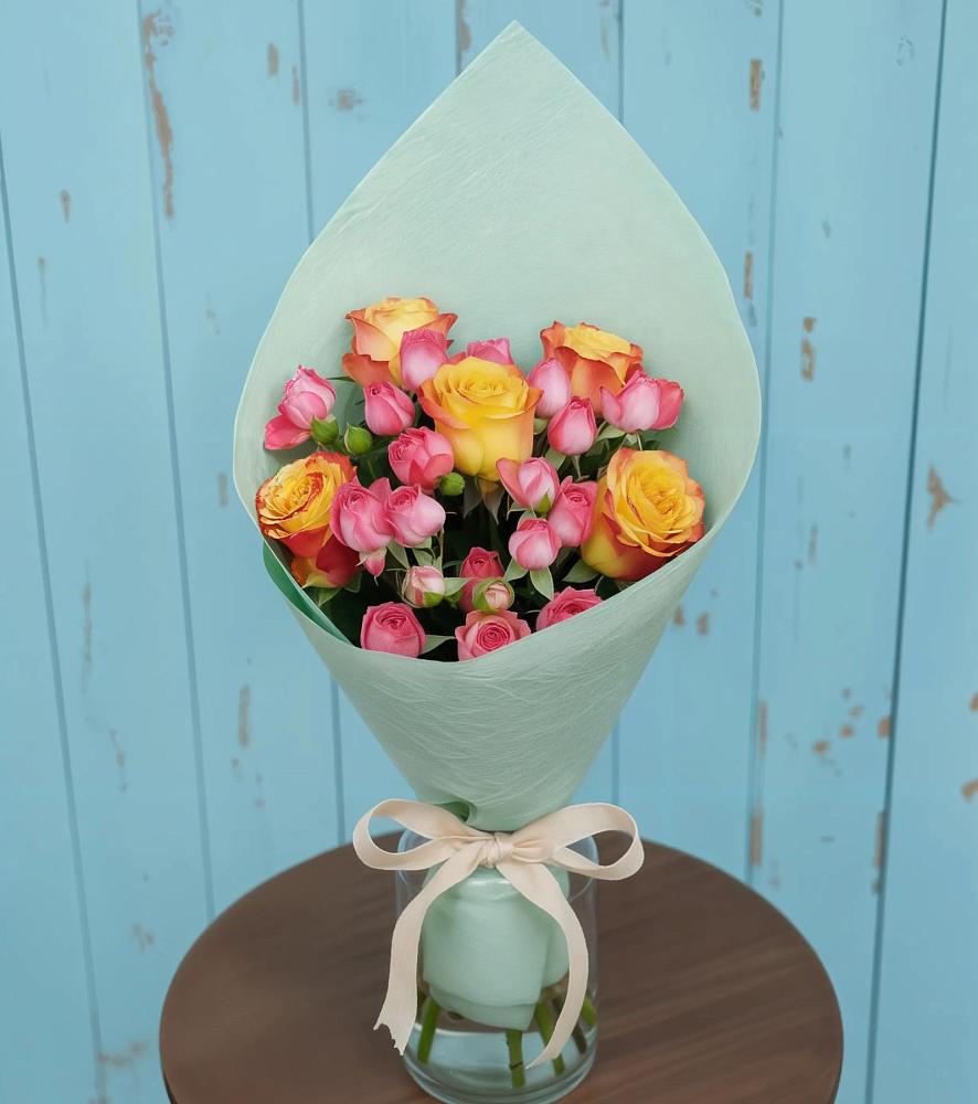 Букет цветов из: Розы в Бабаево