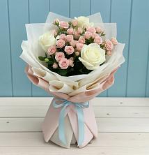 Букет цветов из:  Розы в Бабаево