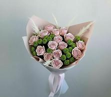 Букет цветов из:  Розы и Хризантемы #REPLACE_PRED# Бабаево