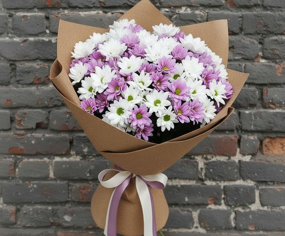Букет цветов из: Хризантемы в Бабаево