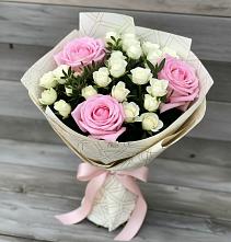 Букет цветов из:  Розы в Бабаево
