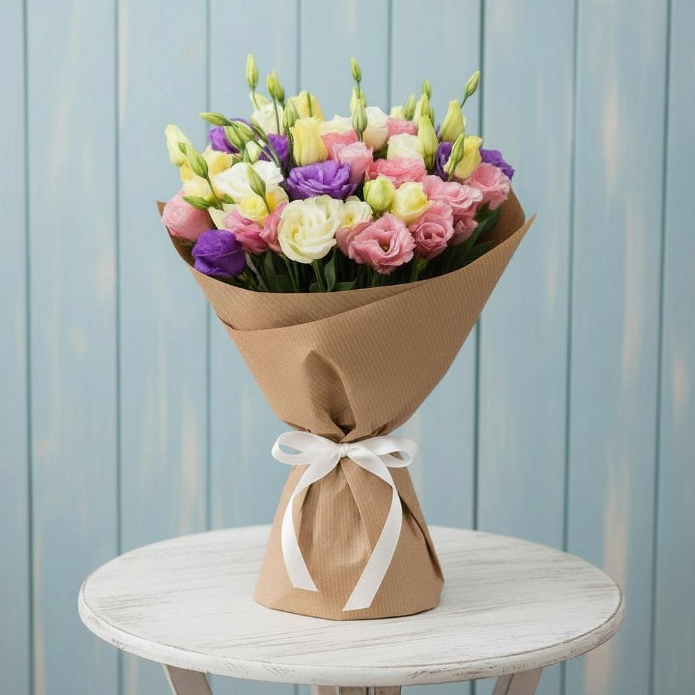 Букет цветов из: Лизиантусы в Бабаево