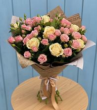 Букет цветов из:  Розы в Бабаево
