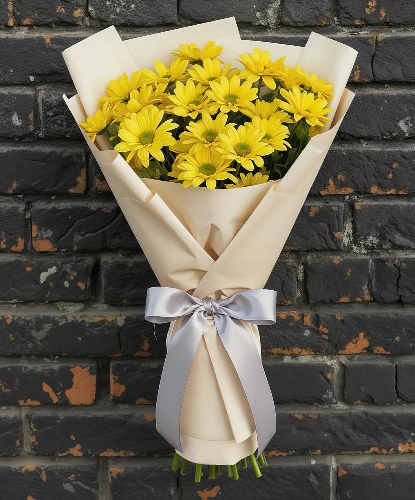 Букет цветов из: Хризантемы в Бабаево