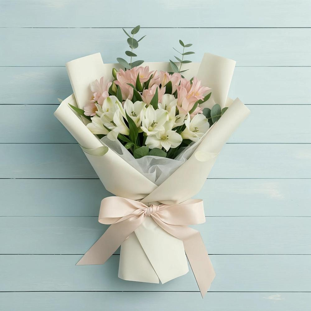 Букет цветов из: Альстромерии в Бабаево