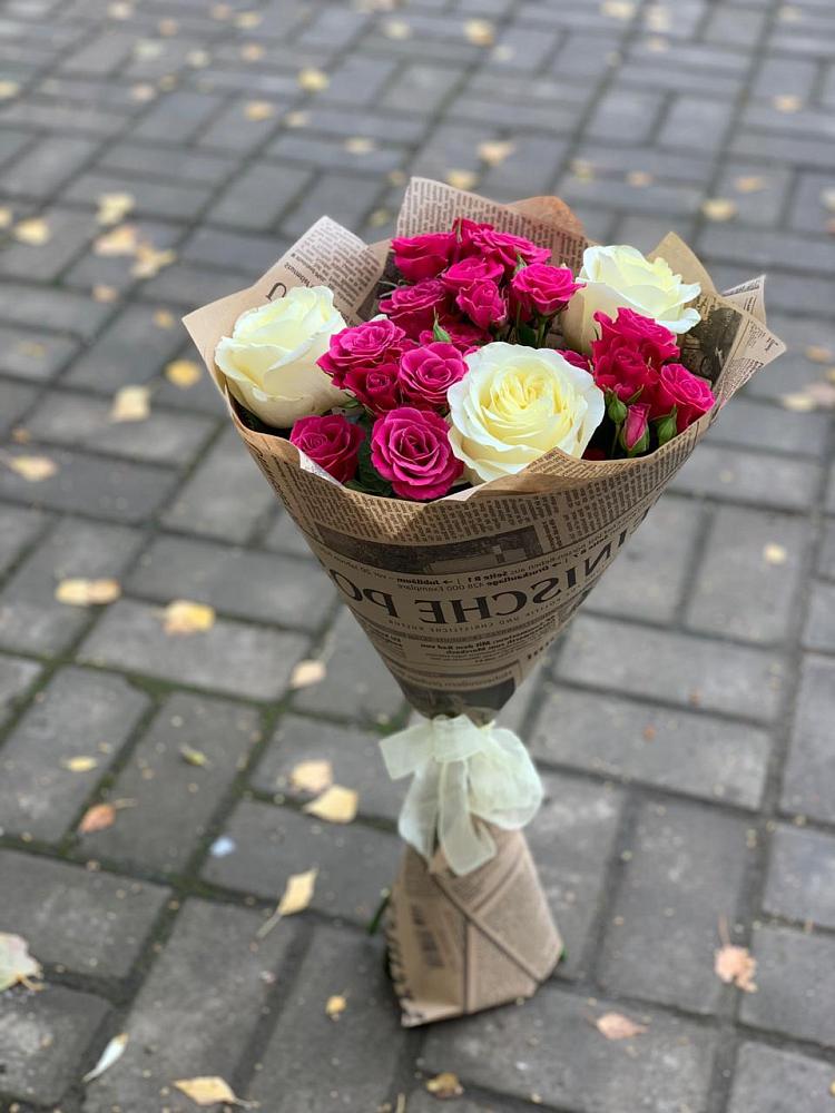 Букет цветов из: Розы в Бабаево