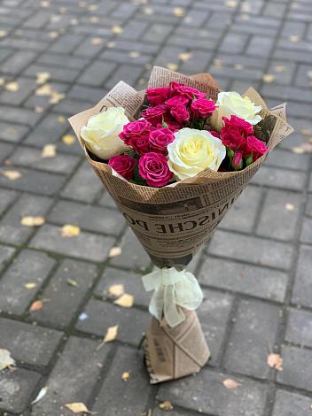 Букет цветов из: Розы в Бабаево