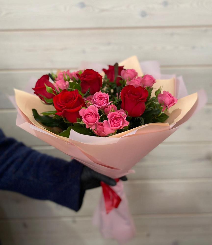 Букет цветов из: Розы в Бабаево