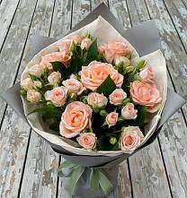 Букет цветов из:  Розы в Бабаево