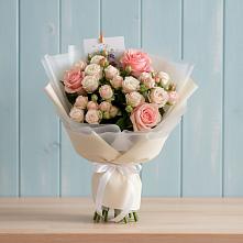 Букет цветов из:  Розы в Бабаево
