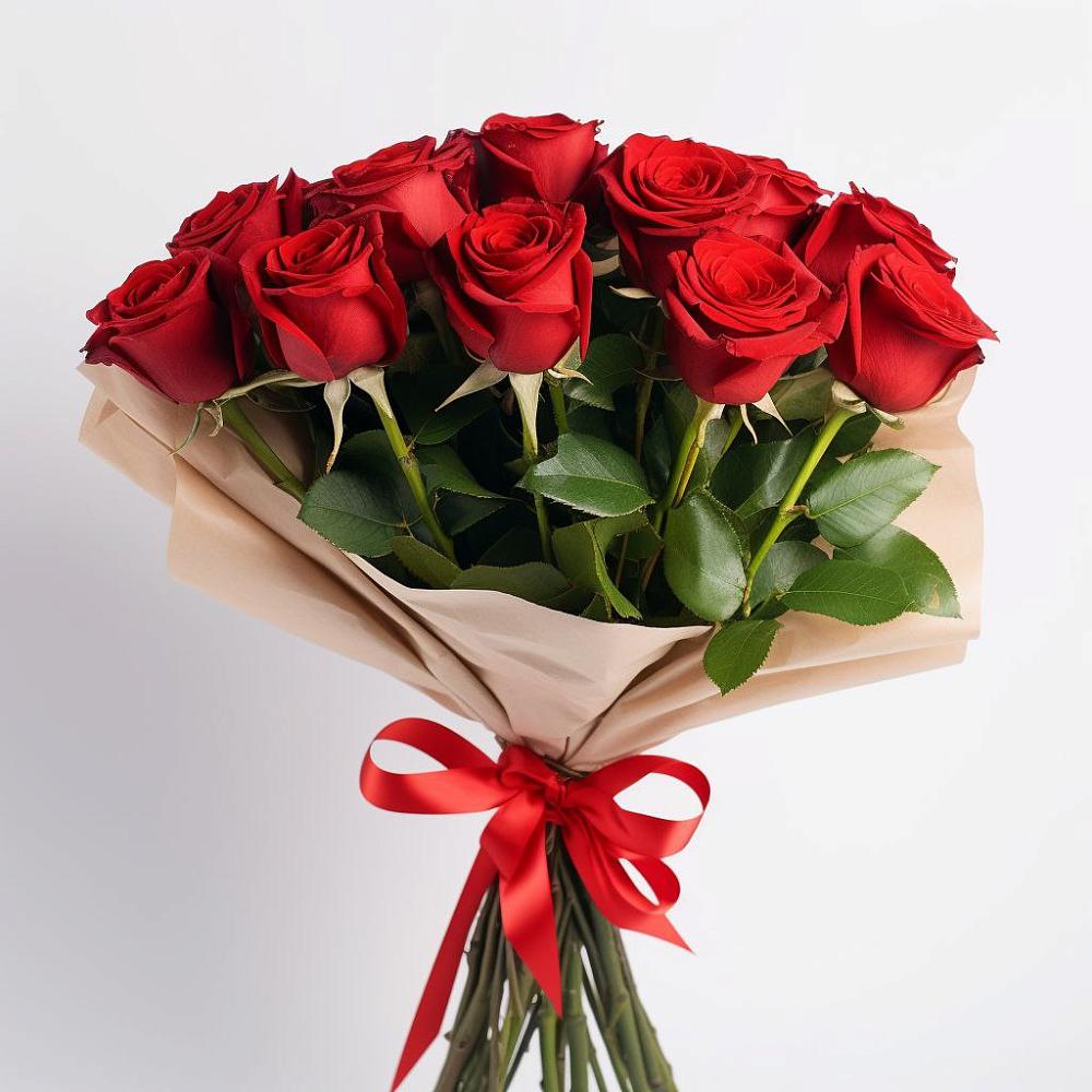 Букет 11 Красных роз Эдлесс Лав в Бабаево