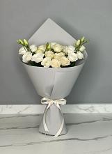 Букет цветов из:  Розы и Лизиантусы #REPLACE_PRED# Бабаево